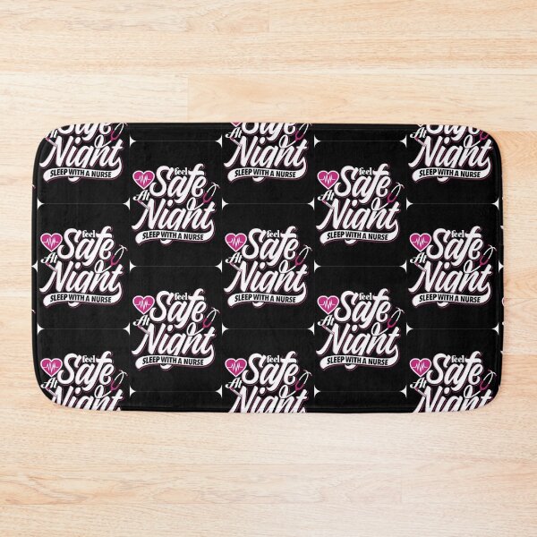 Item preview, Feel Safe At Night Sleep With A Nurse designed and sold by 24shopz.