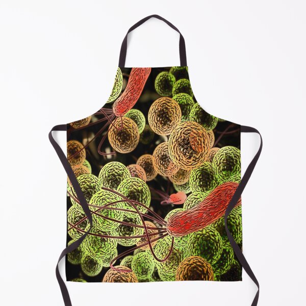 Item preview, MICROBIOLOGY 3D GENERATED IMAGE STAPH CARTOONIZED MEDICAL LABORATORY SCIENTIST designed and sold by Hippiesole.