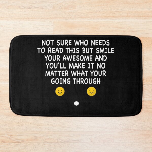 Item preview, NOT SURE WHO NEEDS TO READ THIS BUT SMILE designed and sold by Niishouseca.