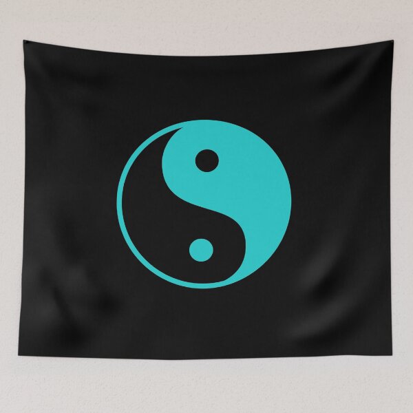 Item preview, Ying Yang - Teal designed and sold by liftdesign.