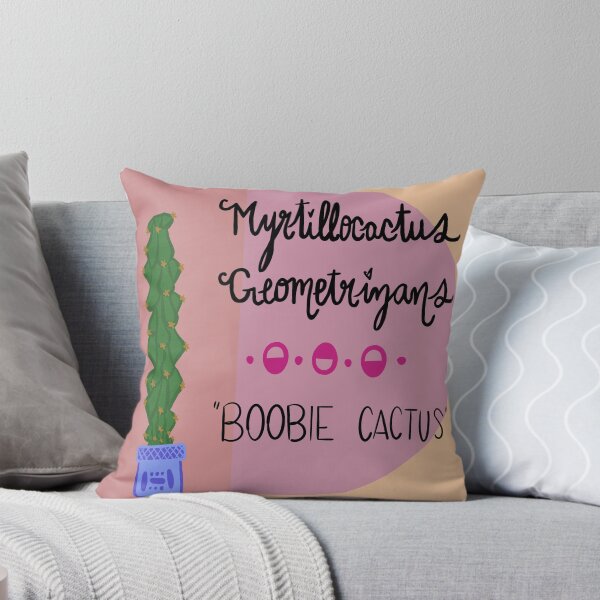 Item preview, Boobie Cactus Houseplant Art Print designed and sold by VibrantByNature.