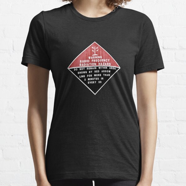 RF Radiation Hazard Essential T-Shirt