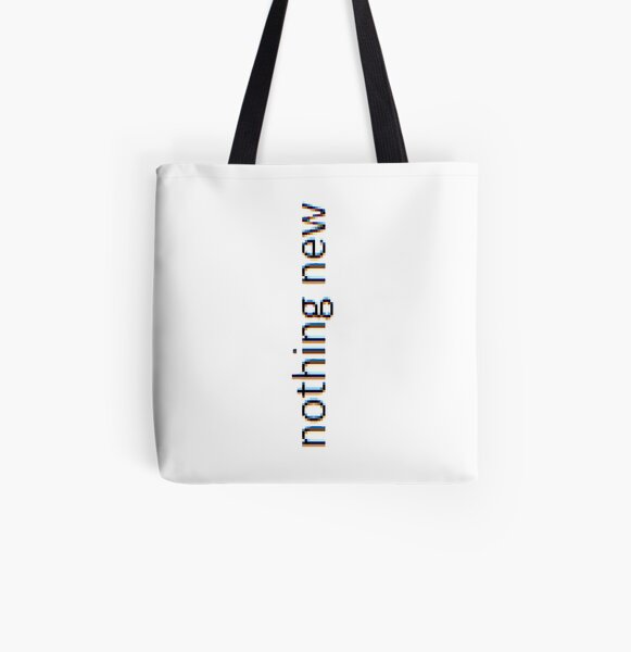 nothing new All Over Print Tote Bag