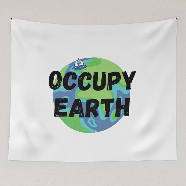 Item preview, Occupy Earth designed and sold by JUST04Designs.