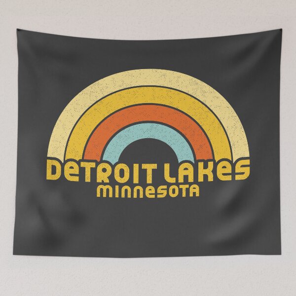 Item preview, Retro Detroit Lakes Minnesota designed and sold by dk80.
