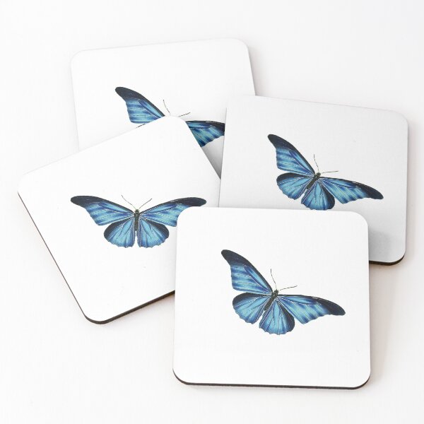 Item preview, Blue Butterfly, illustration designed and sold by Nostrathomas66.