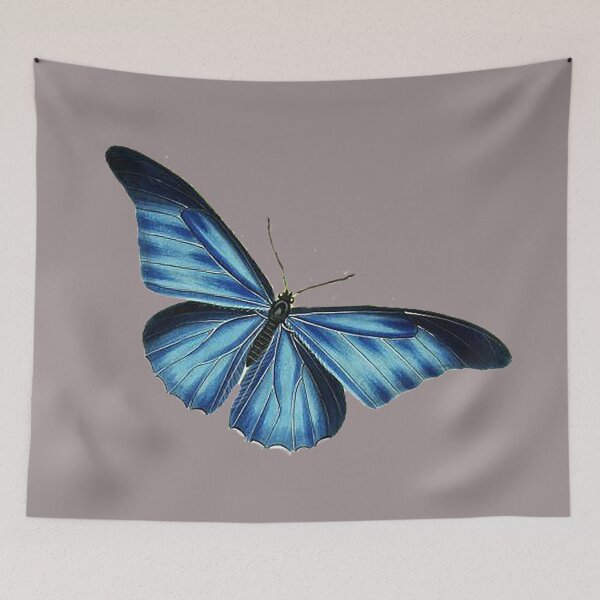 Item preview, Blue Butterfly, illustration designed and sold by Nostrathomas66.