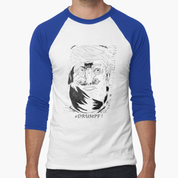 Limpio - #DRUMPF Baseball ¾ Sleeve T-Shirt