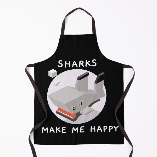 Item preview, Sharks Make Me Happy designed and sold by YueHeng Creates ⭐⭐⭐⭐⭐.