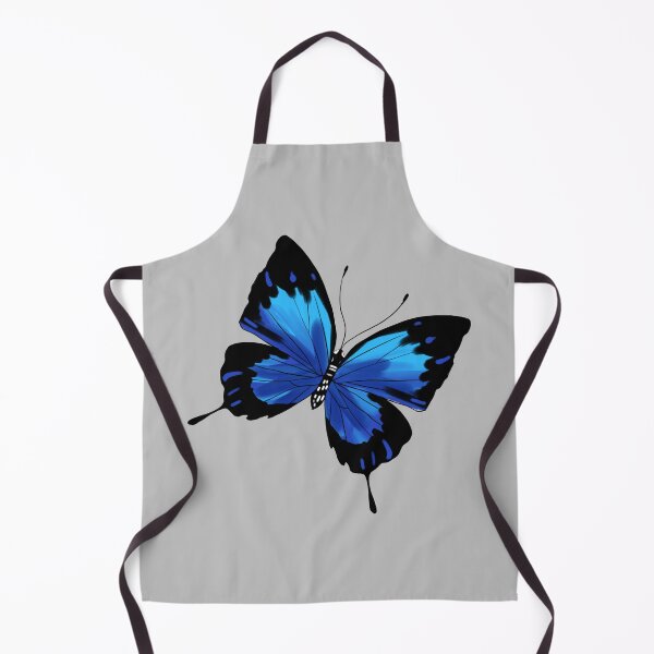Item preview, Black and Blue Butterfly (Rhopalocera) designed and sold by liftdesign.