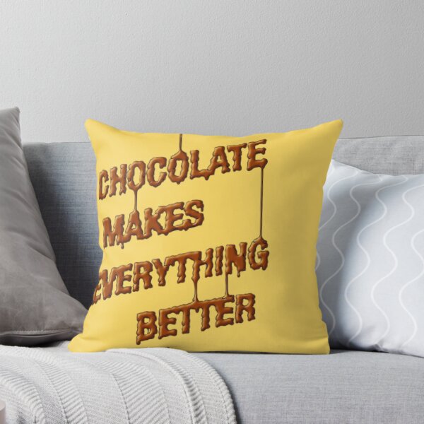 Item preview, Chocolate makes everything better words designe designed and sold by Fashionlover14.