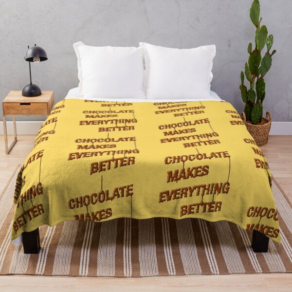 Item preview, Chocolate makes everything better words designe designed and sold by Fashionlover14.
