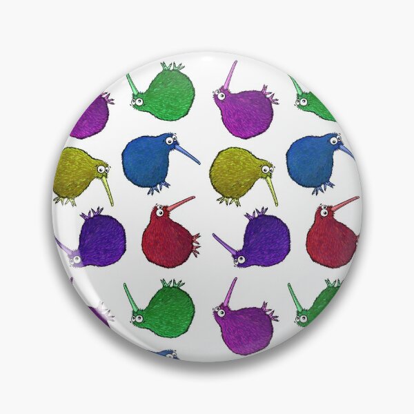 Item preview, Rainbow Kiwi - on white designed and sold by Adrienne Body.