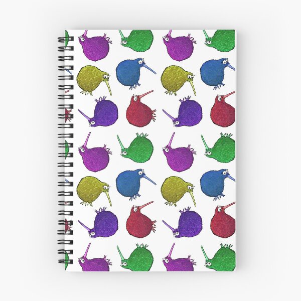 Item preview, Rainbow Kiwi - on white designed and sold by Adrienne Body.