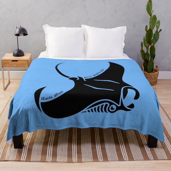 Item preview, Manta Ray Australian Ocean Animal Silhouette with Name designed and sold by BOLD-Australia.