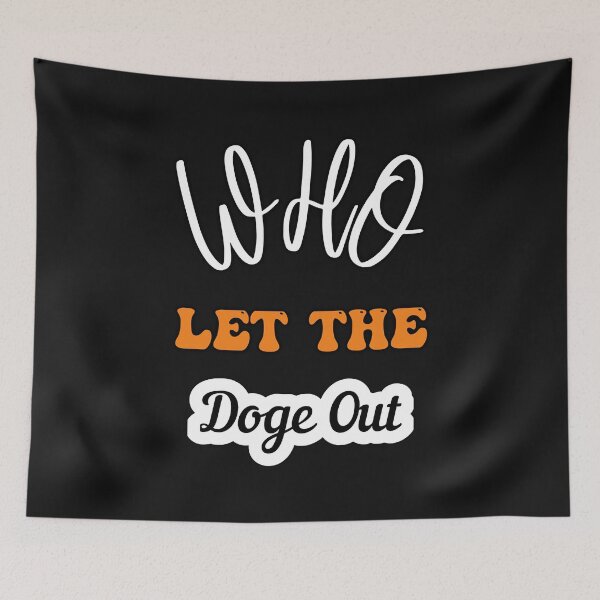 Item preview, Who Let The Doge Out Classic T-Shirt   designed and sold by Lukifo-Mission.