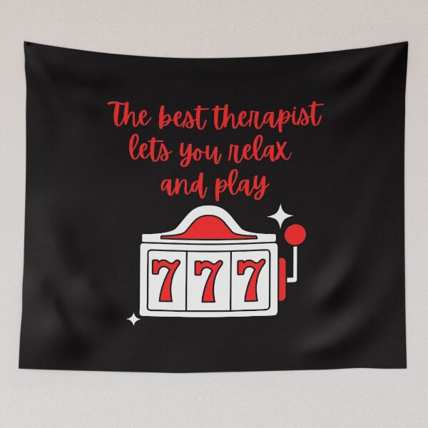 Item preview, The Best Therapist Lets You Relax and Play designed and sold by SloganExpress.
