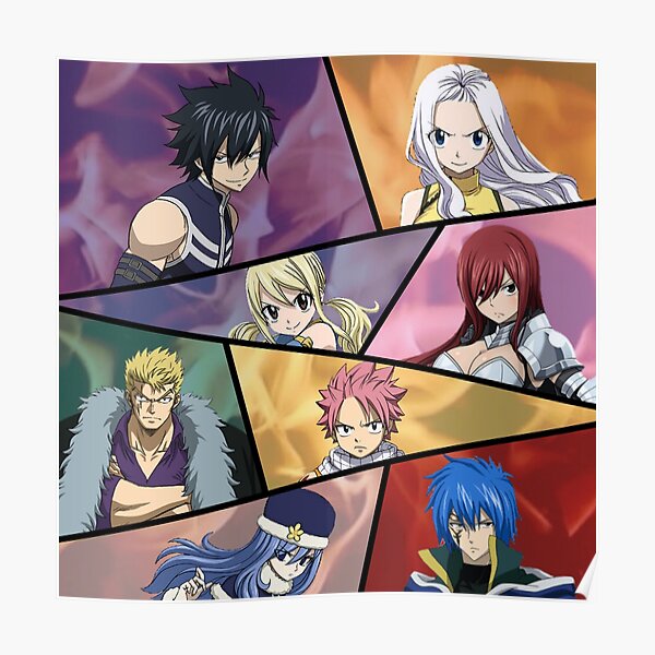 Fairytail Characters Collage Fairytail Characters Collage