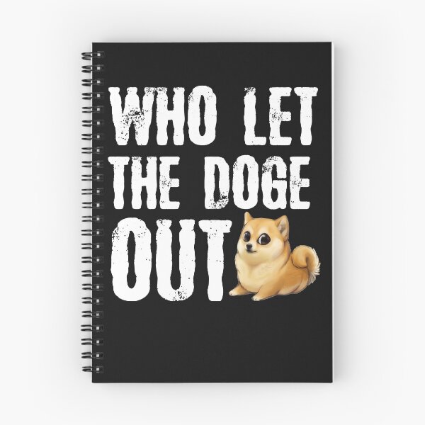 Item preview, Who Let The Doge Out Essential T-Shirt designed and sold by Lukifo-Mission.