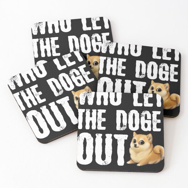 Item preview, Who Let The Doge Out Essential T-Shirt designed and sold by Lukifo-Mission.