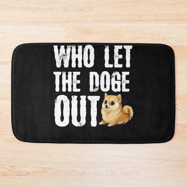 Item preview, Who Let The Doge Out Essential T-Shirt designed and sold by Lukifo-Mission.