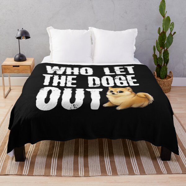 Item preview, Who Let The Doge Out Essential T-Shirt designed and sold by Lukifo-Mission.