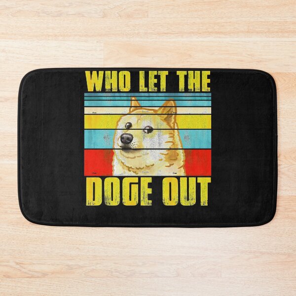 Item preview, WHO LET THE DOGE OUT DOG LOVER GIFT Essential T-Shirt designed and sold by Lukifo-Mission.