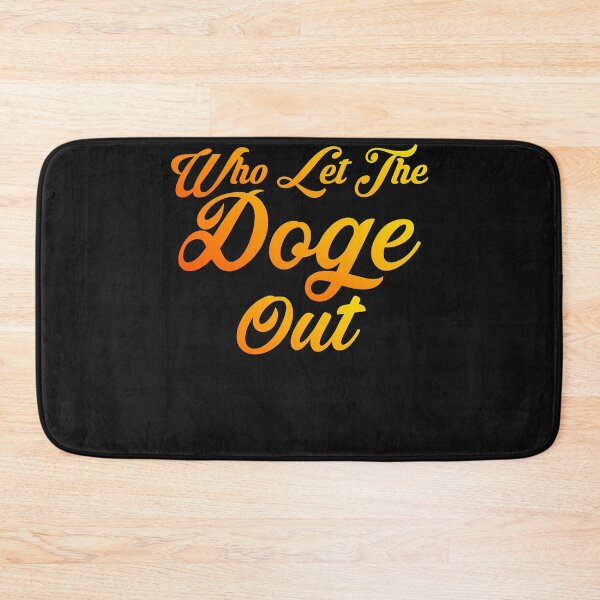 Item preview, Who let the doge out funny  Essential T-Shirt designed and sold by Lukifo-Mission.
