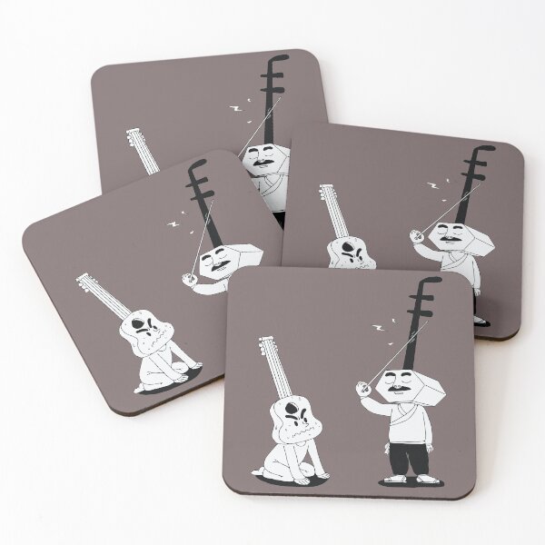 Item preview, violin and guitar fantasy cartoon designed and sold by iTrending.