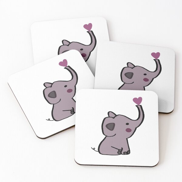 Item preview, Baby Elephant Love  designed and sold by pasteldreams26.