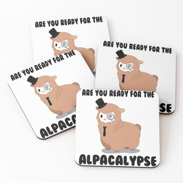 Item preview, Are You Ready For The Alpaca Apocalypse designed and sold by WolfGraphics.