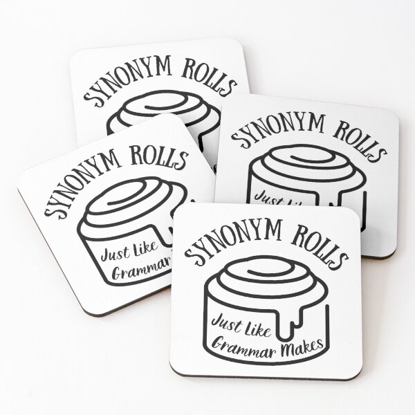 Item preview, Synonym Rolls | Grammar | Funny Grammar Joke | English Teacher Gift designed and sold by Presto Prints Design.