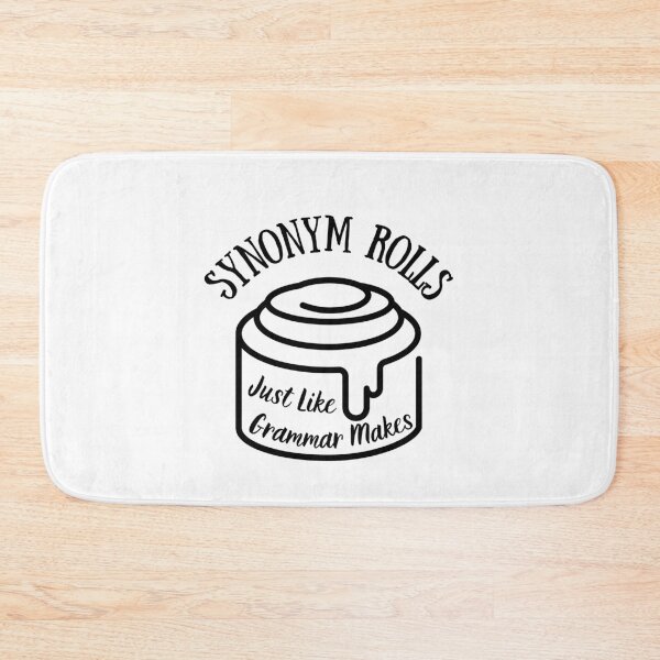 Item preview, Synonym Rolls | Grammar | Funny Grammar Joke | English Teacher Gift designed and sold by Presto Prints Design.