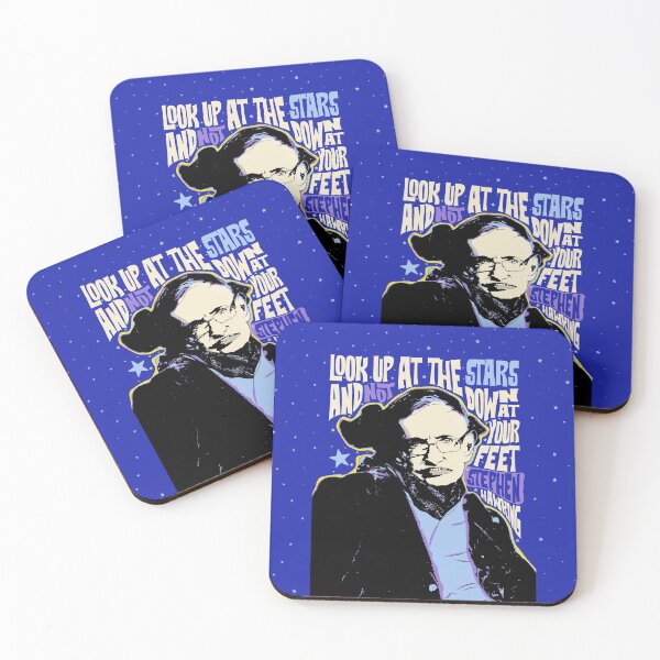 Item preview, Stephen Hawking, Pop Art Quote Portrait , inspirational quotes, celebrities, European size designed and sold by BONBcreative.