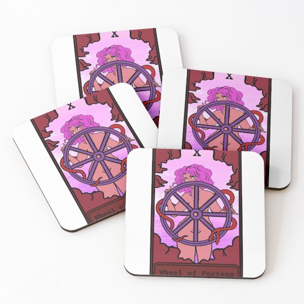 Item preview, Wheel of fortune tarot card  designed and sold by AllieWildflower.