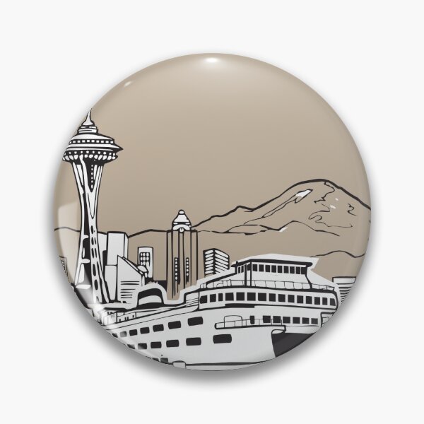 Item preview, Seattle Washington designed and sold by BeeDriven1.