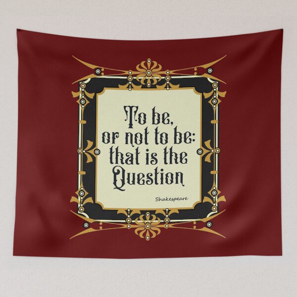 Item preview, To be, or not to be: that is the question designed and sold by sandpiperstudio.