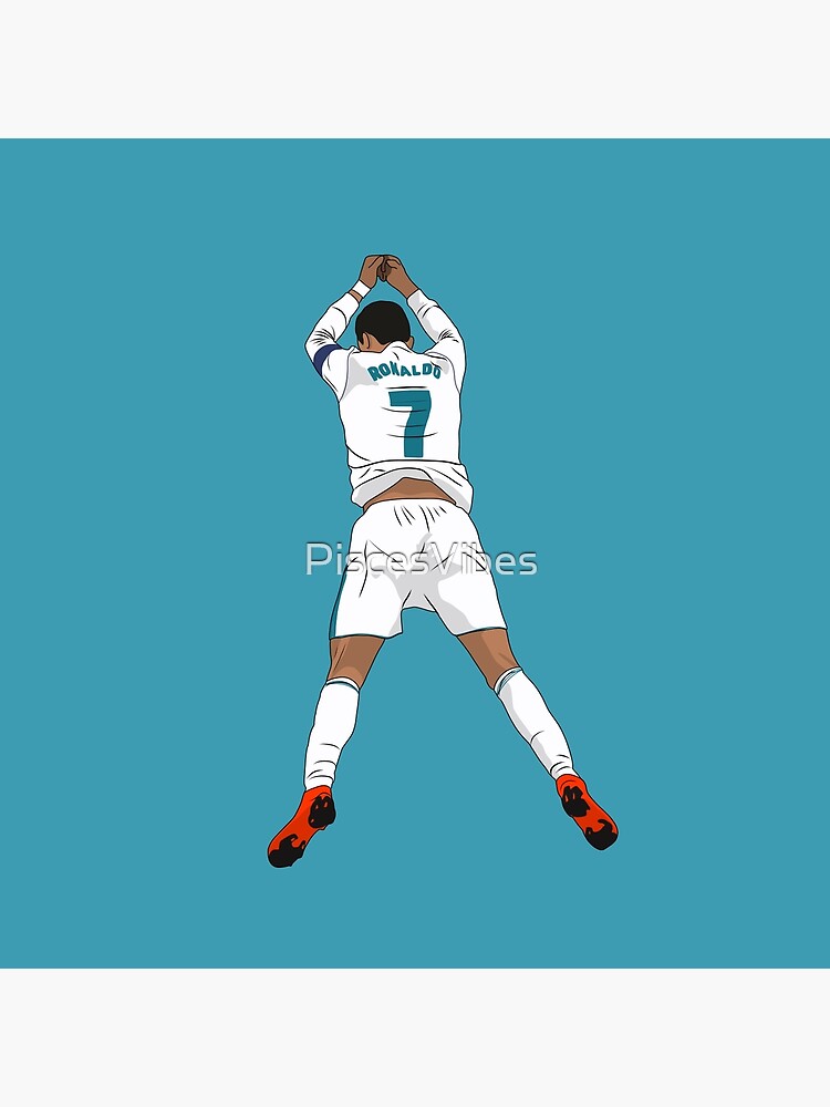 Cristiano Ronaldo - Siuuu | Art Board Print