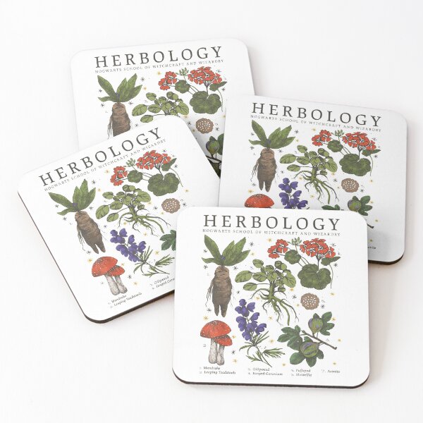 Item preview, Herbology Plants designed and sold by birdmorrison.