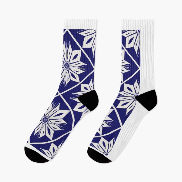 Item preview, Geometric pattern on a navy background designed and sold by Chamaiporn Pangtorn.