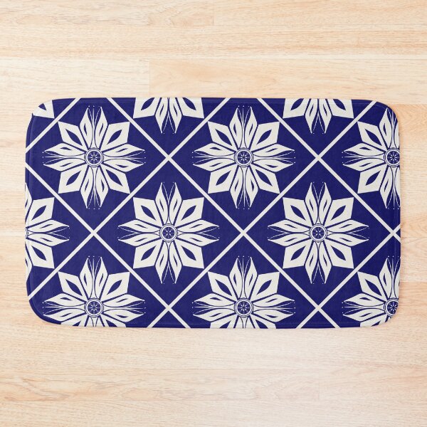 Item preview, Geometric pattern on a navy background designed and sold by Chamaiporn Pangtorn.