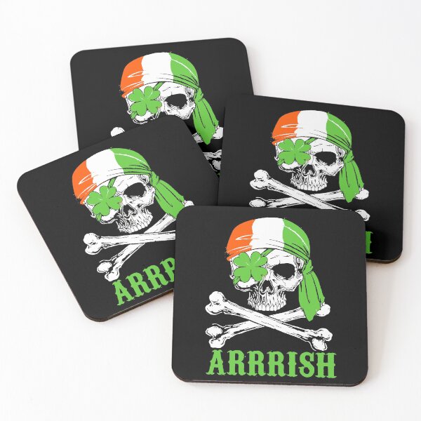Item preview, irish skull arrrish designed and sold by rhiannakilback.