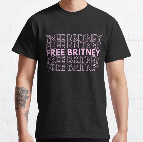 Britney gratuite chienne Britney liberté T-shirt classique