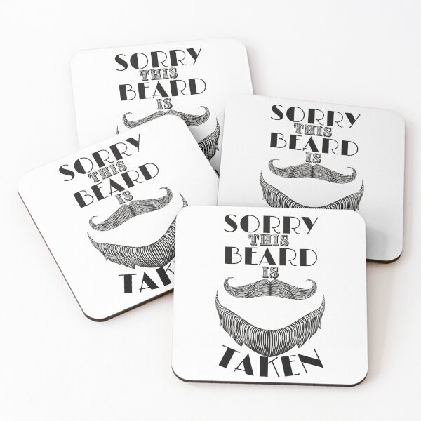 Item preview, Sorry This Beard Is Taken - Gentleman's Beard bt designed and sold by Amon Ferg.
