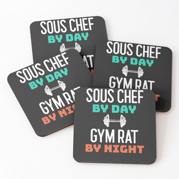 Item preview, Sous Chef By Day Gym Rat By Night designed and sold by EricJP.