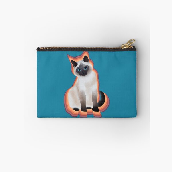 Item preview, Siamese cat with blue eyes design  designed and sold by unepommedeterre.