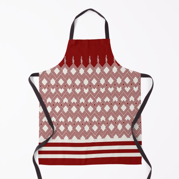 Item preview, Geometric pattern on the red background designed and sold by Chamaiporn Pangtorn.