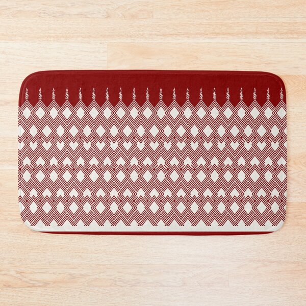 Item preview, Geometric pattern on the red background designed and sold by Chamaiporn Pangtorn.