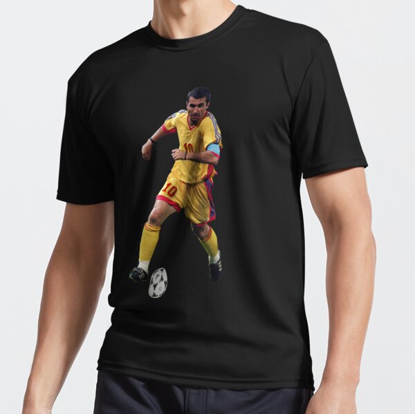 Gheorghe Hagi Golden Foot Romania National Team Goat | Kids T-Shirt