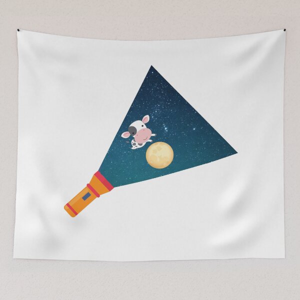 Item preview, Cow Jumps Over The Moon  designed and sold by DesignsByJazmin.